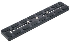 PU-200 200mm Universal Lengthened Quick Release Plate Slide Rail with D-Ring