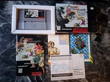 Chrono Trigger SNES 100% Complete CIB Authentic W/ Reg + Protector 