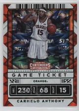 2020 Contenders Draft Picks Game Ticket Green Explosion Carmelo Anthony HOF 0zg6