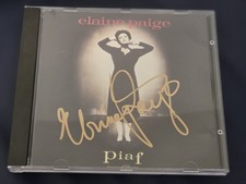 Elaine Paige  Piaf Habd Signed Album CD