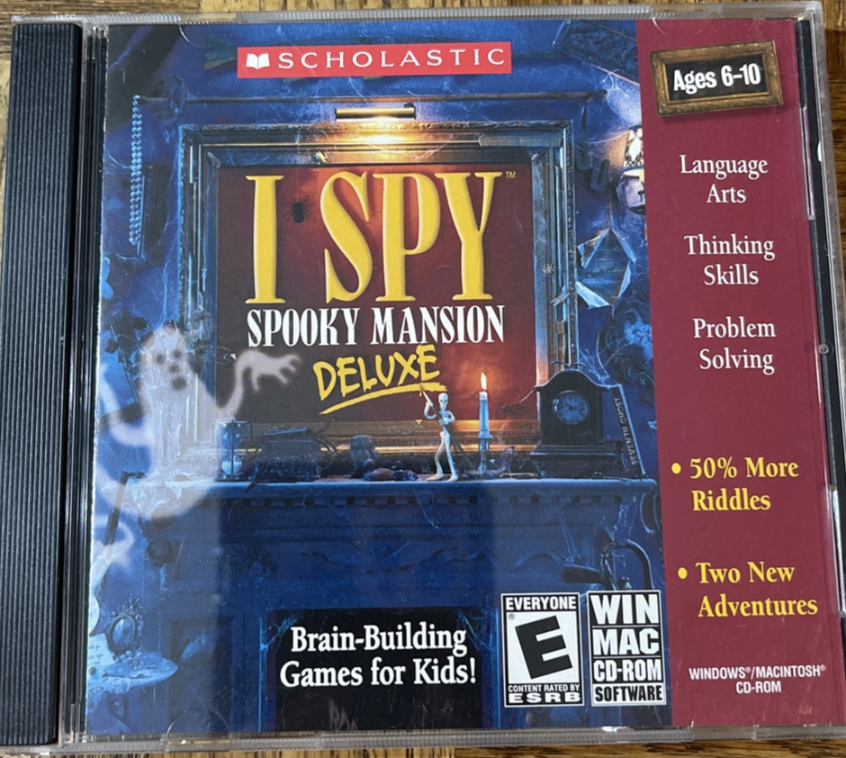 I Spy Spooky Mansion Deluxe PC CD Rom Game | eBay