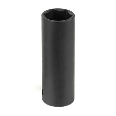Grey Pneumatic 1/2'' Drive x 1'' Extra-Thin Wall Deep Impact Socket, 6-Point