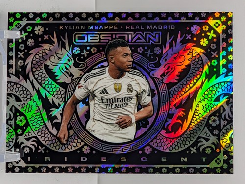 2025-26 Panini Obsidian - Kylian Mbappe Iridescent