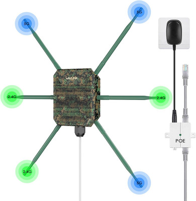 AX3000 Outdoor Wifi Access Point with Poe, 2026 New Model Long Range Outdoor Wir
