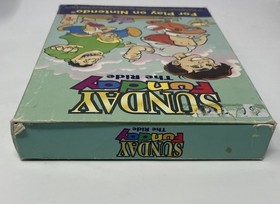 Sunday Funday (NES, 1995) &ndash; Complete in Box (CIB) | Rare Wisdom Tree Release