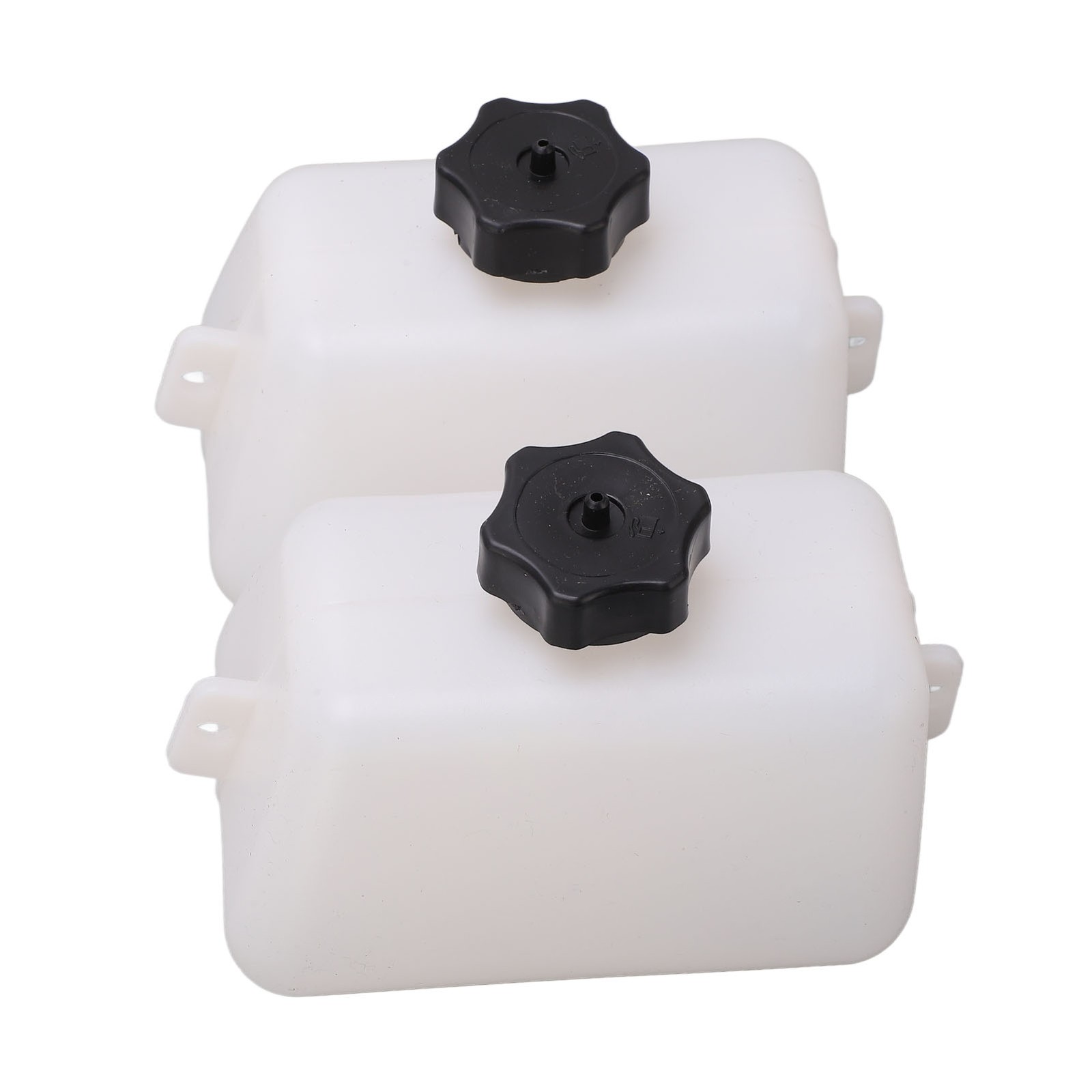 1 Pair Petrol Fuel Tank 1L Strong Sealing White For 43 47cc 49CC Quad ATV Pit