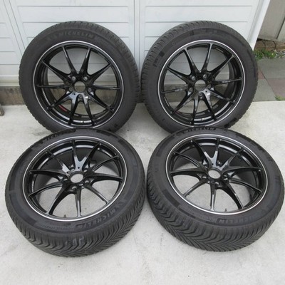 JDM RAYS VOLK RACING G25 187.5J +48 112-5H Michelin Black Includes a u No Tires