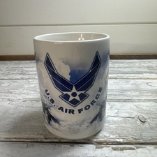 Large 12 Oz US Air Force Coffee/Tea Mug. Heavy Ceramic Cuppa Mugs Made in USA