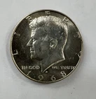 Uncirculated 1968 D 40% Silver Kennedy Half Dollar