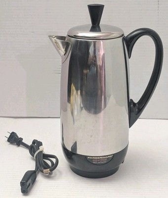 Farberware Superfast Fully Automatic Percolator 142B Coffee Maker 12 Cup Tested