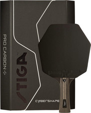 Racchetta Da Tennis Tavolo Cybershape Pro Carbon+, Racchetta Da Ping-Pong a 5 St
