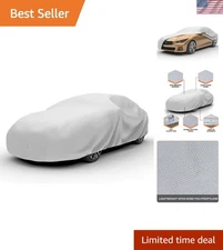 Budge Lite Car Cover - Dust-Proof, Scratch-Resistant Sedan Protection (200 in)