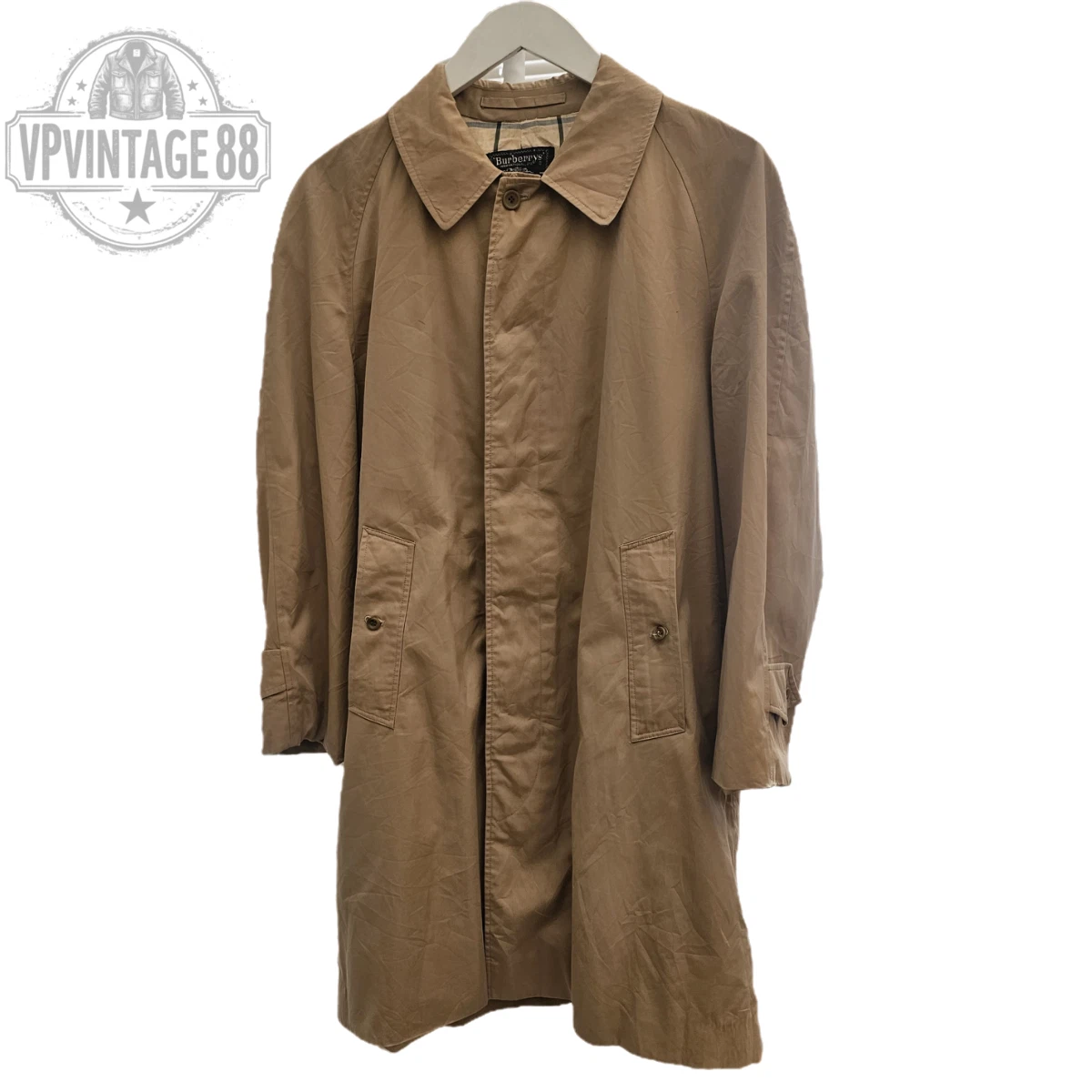 Preços baixos em Vintage trench Burberry em Casacos e jaquetas