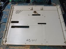 TANDY TRS-80 MODEL 2000 EXACT-FADE-DARKENED-INTACT-EMPTY BOTTOM CASE w/SPEAKER