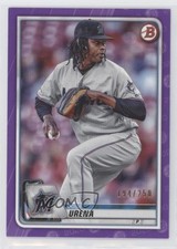 2020 Bowman Purple 194/250 Jose Urena #60 uk2