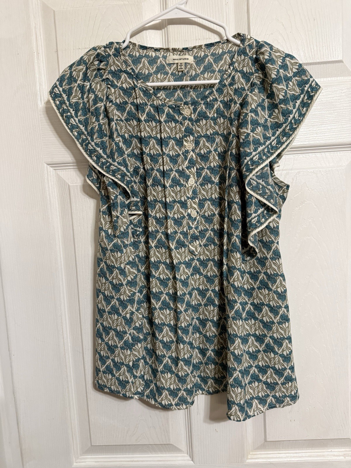 max studio top medium multicolor print - image 1