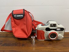 Canon Sure Shot WP-1 Waterproof 35mm Film Camera Tested Works w/ Case