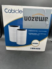 Cabiclean Hepa Carbon Filter Replacement Blue Pure 411 411+ 411 Auto 2 Pack