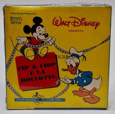 SUPER 8 WALT DISNEY CIP E CIOP E LA ROULOTTE NEW IN BOX VINTAGE '70 MISB