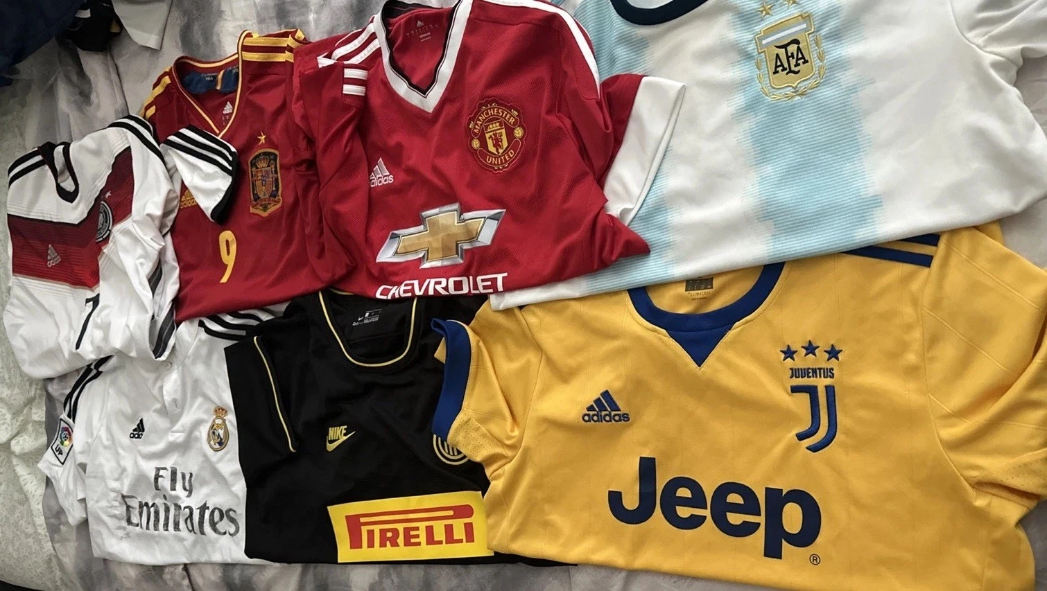 Men’s Soccer Jersey Lot