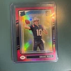2024 Panini Donruss Optic - Rated Rookie Drake Maye #229 Pink Prizm (RC)