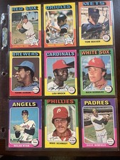 1975 Topps Baseball All Hall Of Fame Card Lot. 27 Different. Ex Cond