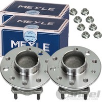 2X Meyle Radnabe Hinterachse Passend FüR Opel Astra H GTC Meriva B Zafira B