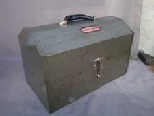 Vintage Craftsman 65351 Tombstone Tool Box Crown Logo With Cantilever Trays Usa Vintage Craftsman 65351 Tombstone Tool Box Crown Logo With Cantilever Trays Usa