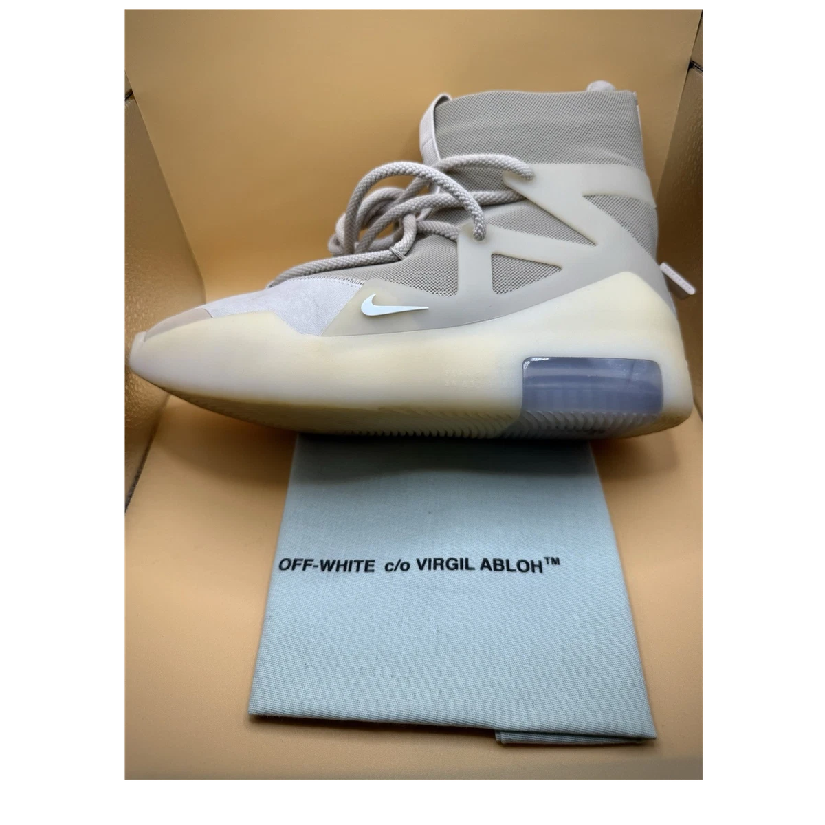 Nike Air Fear Of God 1 Oatmeal for Sale - Authenticity Guaranteed 