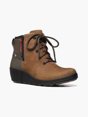 Bogs Vista Rugged Lace Women's Casual Boots, Cognac Multi, W7
