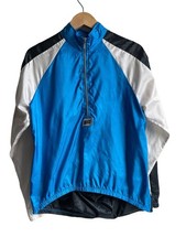Nike Size Medium Vintage 1980s 1990s 1/2 Zip Color Block Windbreaker Jacket