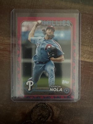 2024 Topps Series 2 - Aaron Nola #463 Team Color