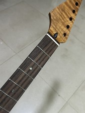 Low price, reverse head 22 Fret Roasted maple Electric guitar Neck parts Replace
