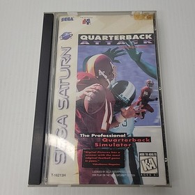 Quarterback Attack with Mike Ditka (Sega Saturn, 1995) With Manual