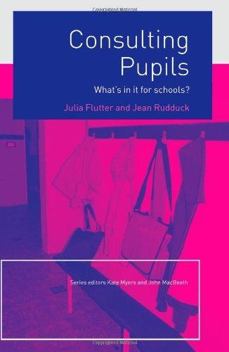 Consulting Pupils: What's In It For Schools?