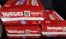 Huggies Little Movers/Snugglers Baby Disposable Diapers - Size 2 3 - 79ct