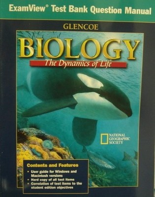 ExamView Test Bank Question Manual Biology The Dynam...