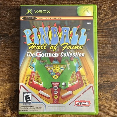 Pinball Hall of Fame: The Gottlieb Collection Xbox (Microsoft, 2004) CIB Tested