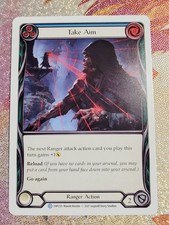 Take Aim (Blue) History Pack: Volume 1 Flesh and Blood NM 1HP239