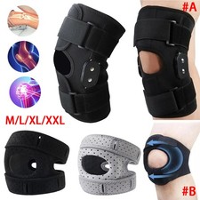 Knee Brace Compression Sleeve Joint Support Adjustable Patella Stabilizer Wraps
