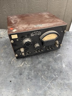General Radio Company Type 1231-A Tuned Amplifier And Null Detector Untested