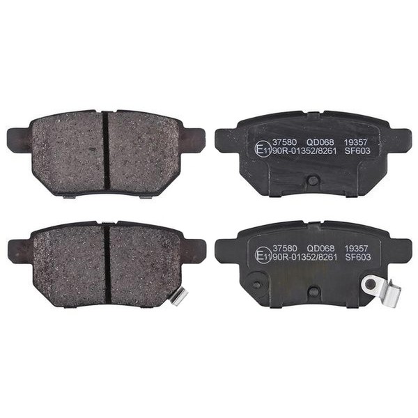 Bremsbelagsatz Mit VerschleißWarnung 14,4 Mm A.B.S. FüR U.A. Toyota Auris-image