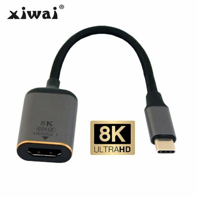 xiwai USB4 USB-C Type-C to HDMI 2.0 Cable Display 8K 60HZ 4K HDMI Male Monitor