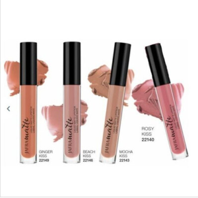 Jafra Flüssiger Lippenstift Mocha Kiss mit mattem Finish 