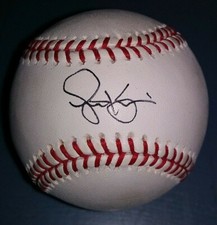 Scott Kazmir Signed ROML Rawlings Baseball PSA DNA COA Angels Rays Giants Dodger