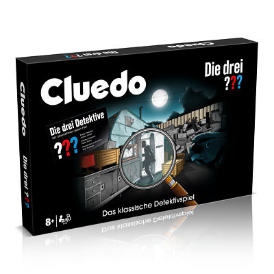 Cluedo - Die drei ??? Fragezeichen (Neuauflage) Brettspiel Gesellschaftsspiel