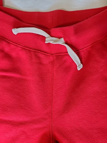 Lands End EUC Girls Red Sweat Pants Drawstring 10-12 - Picture 7 of 7