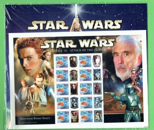 Star Wars Australian Postal Stamps by Type