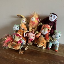 Ty Beanie Zodiac Collection Monkey Goat Rabbit Lion Pig Rooster Tiger Ox Oxen