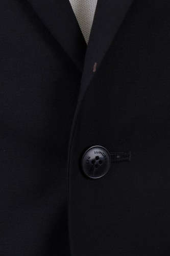 J.Lindeberg Black Men's Pure Wool Sport Coat Jacket 48 Long - Picture 2 of 18